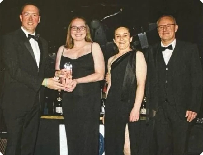 Winning the BRAVO Award in 2023