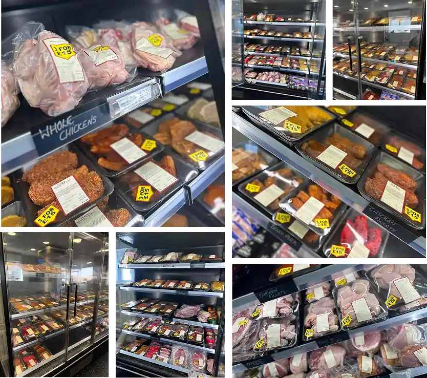 Meat counters